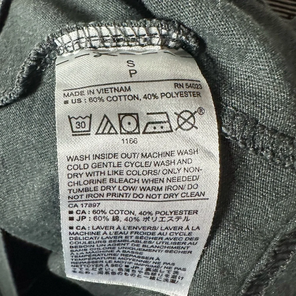 Banana‎ Republic Graphic Tee Shirt Men’s Small Gray Short Sleeve